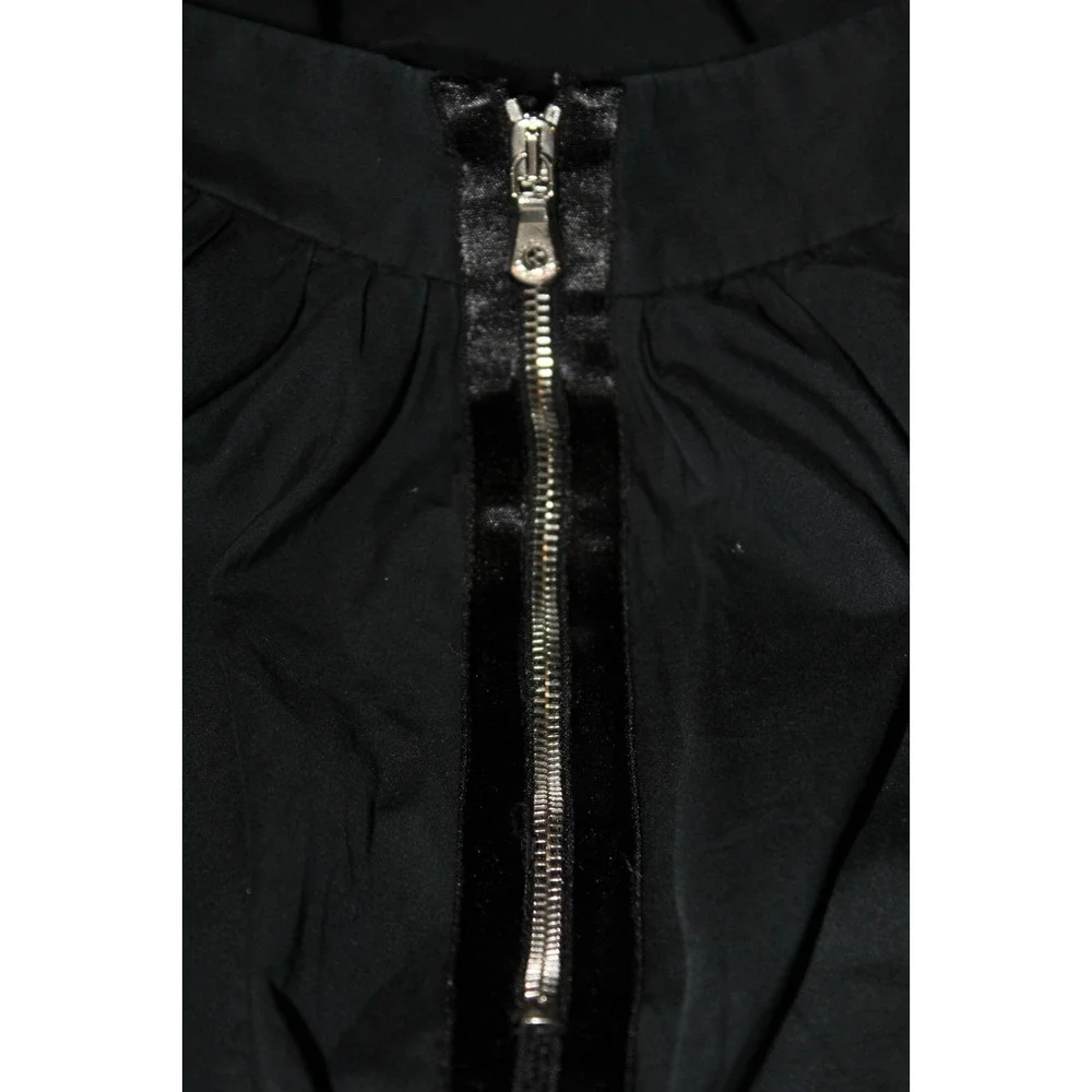Dolce & Gabbana Black Balloon Skirt Luxurious Minimalist Chic Vintage SZ 42 /6-8